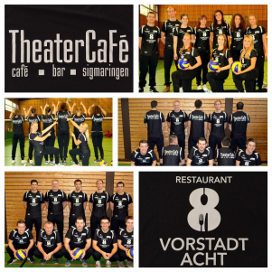 Volleyball 2016/2016 - Sponsor Theater-Café + Vorstadt Acht, Sigmaringen