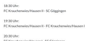 Blitzturnier am 02.08.2019 in Krauchenwies