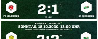 Fußball aktuell - Ergebnisse vom 18.10.2020