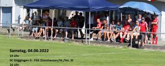 Letzte Heimspiele &amp; Saisonabschluss am 04.06.2022