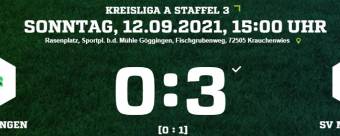 Fussball aktuell - Ergebnis und Spielbericht vom 12.09.2021