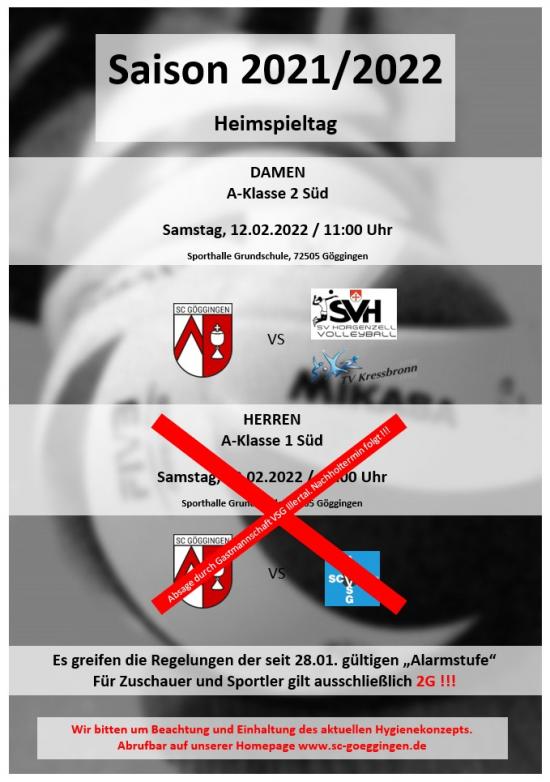 Heimspiel 12.02.2022
